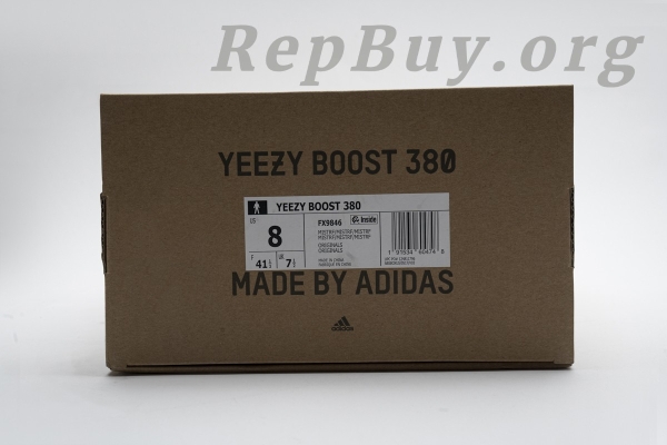 Top Version adidas Yeezy Boost 380 Mist Reflective FX9846 - 图片 28