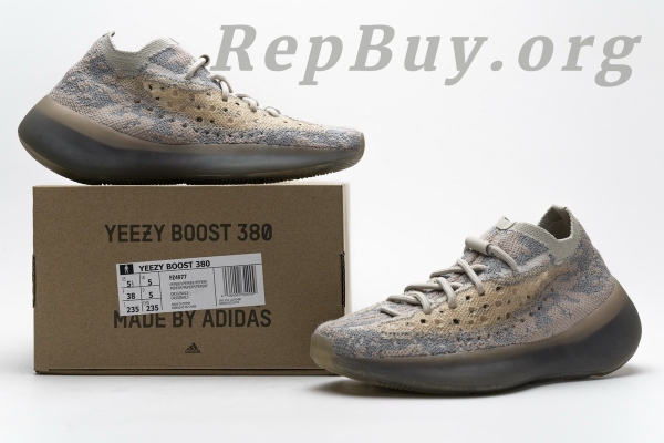 Top Version adidas Yeezy Boost 380 Pepper Reflective FZ4977 - 图片 18