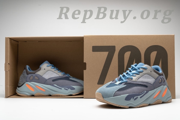 Top Version adidas Yeezy Boost 700 Carbon Blue FW2498 - 图片 26