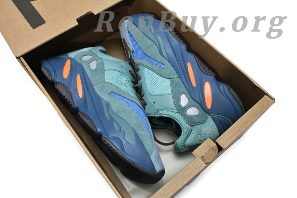 Top Version adidas Yeezy Boost 700 Faded Azure GZ2002 - 图片 21