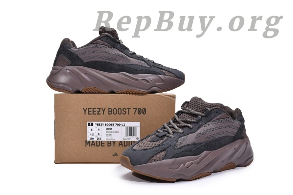 Top Version adidas Yeezy Boost 700 V2 Enflame Amber Mauve GZ0724 - 图片 18