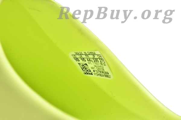 Top Version adidas Yeezy Slide Glow Green GX6138 - 图片 4