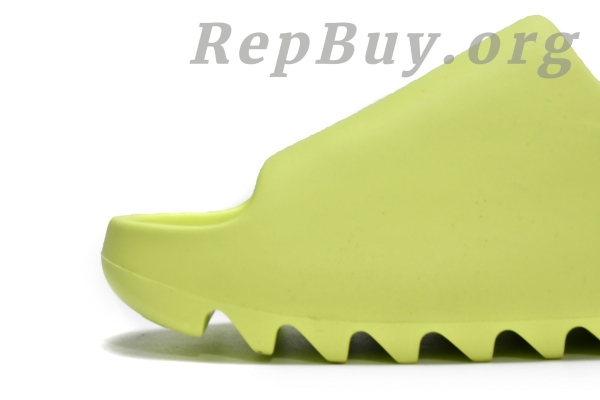 Top Version adidas Yeezy Slide Glow Green GX6138 - 图片 5