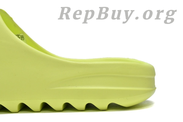 Top Version adidas Yeezy Slide Glow Green GX6138 - 图片 6