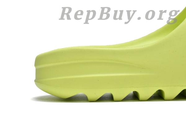 Top Version adidas Yeezy Slide Glow Green GX6138 - 图片 7