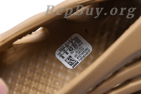Top Version adidas Yeezy Foam RNNR Ochre GW3354 - 图片 5
