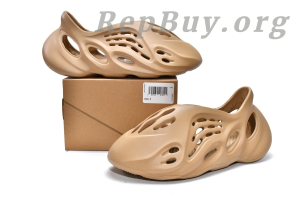 Top Version adidas Yeezy Foam RNNR Ochre GW3354 - 图片 17