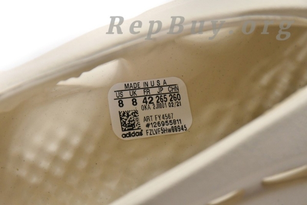 Top Version adidas Yeezy Foam Runner Sand FY4567 - 图片 9