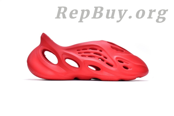 Top Version adidas Yeezy Foam Runner Vermillion GW3355 - 图片 2