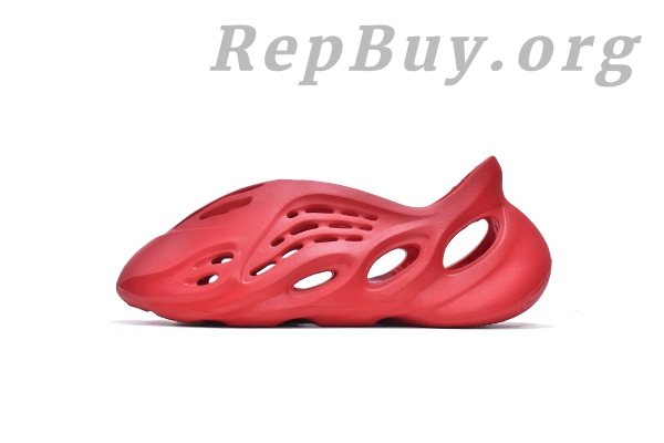 Top Version adidas Yeezy Foam Runner Vermillion GW3355 - 图片 3