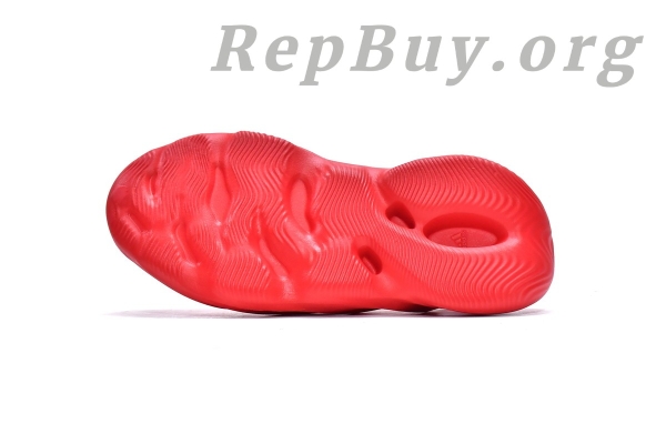 Top Version adidas Yeezy Foam Runner Vermillion GW3355 - 图片 13