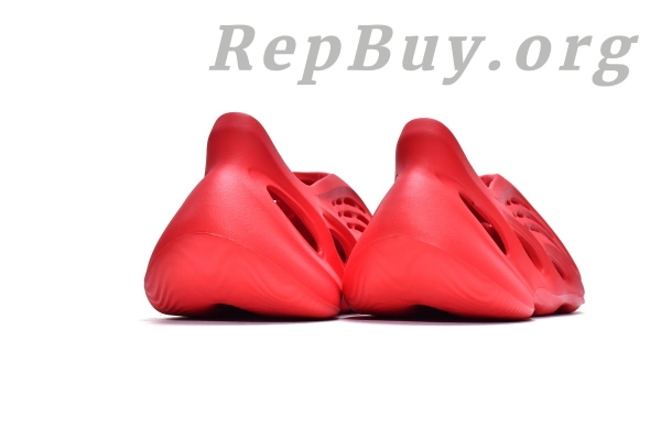 Top Version adidas Yeezy Foam Runner Vermillion GW3355 - 图片 14