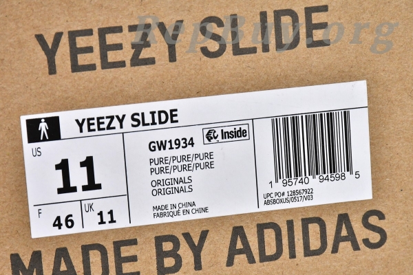 Top Version adidas Yeezy Slide Pure GW1934 - Image 17
