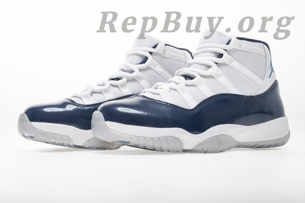 Top Version Air Jordan 11 Retro UNC Win Like 82 378037-123 - Image 2
