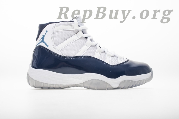 Top Version Air Jordan 11 Retro UNC Win Like 82 378037-123 - Image 3