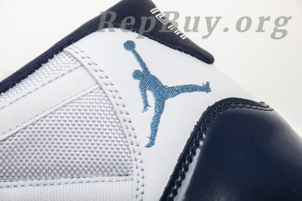 Top Version Air Jordan 11 Retro UNC Win Like 82 378037-123 - Image 17