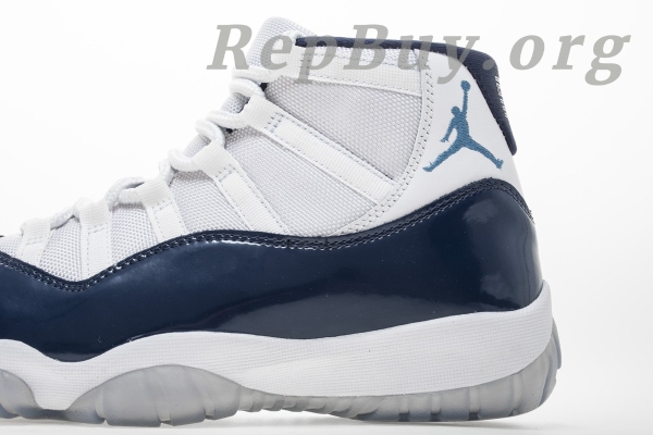 Top Version Air Jordan 11 Retro UNC Win Like 82 378037-123 - Image 28