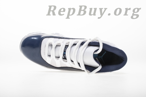 Top Version Air Jordan 11 Retro UNC Win Like 82 378037-123 - Image 27