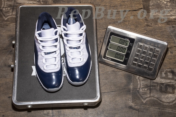 Top Version Air Jordan 11 Retro UNC Win Like 82 378037-123 - Image 38
