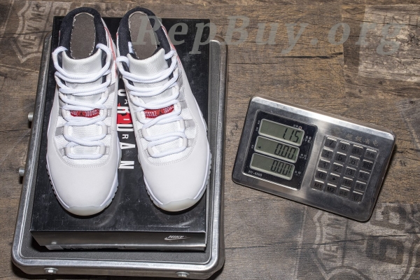 Top Version Air Jordan 11 Retro Platinum Tint 378037-016 - 图片 37