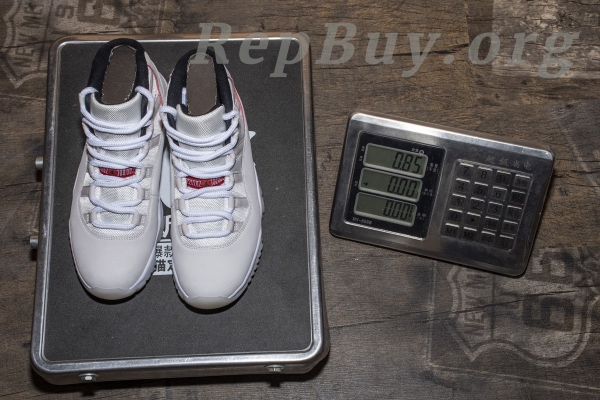 Top Version Air Jordan 11 Retro Platinum Tint 378037-016 - 图片 38