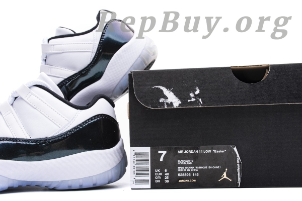 Top Version Air Jordan 11 Retro Low Iridescent 528895-145 - 图片 24