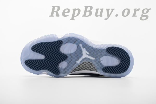 Top Version Air Jordan 11 Retro Low Snake Navy (2019) CD6846-102 - 图片 5