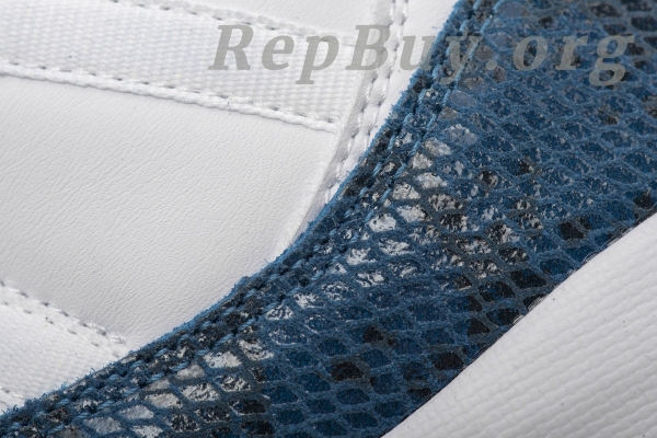 Top Version Air Jordan 11 Retro Low Snake Navy (2019) CD6846-102 - 图片 15