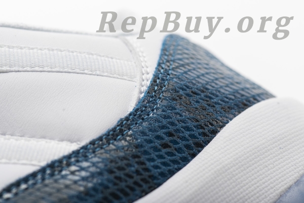 Top Version Air Jordan 11 Retro Low Snake Navy (2019) CD6846-102 - 图片 9