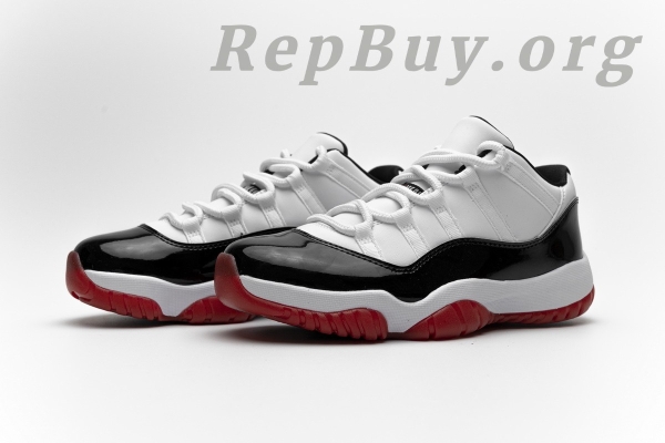 Top Version Air Jordan 11 Retro Low Concord Bred AV2187-160 - 图片 2