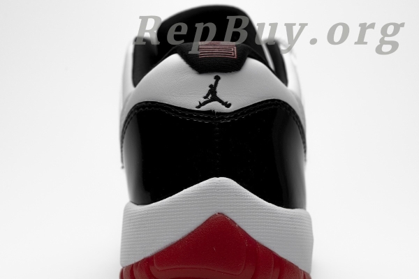 Top Version Air Jordan 11 Retro Low Concord Bred AV2187-160 - 图片 17