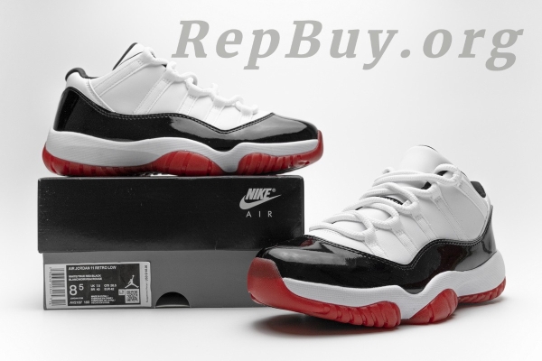 Top Version Air Jordan 11 Retro Low Concord Bred AV2187-160 - 图片 24