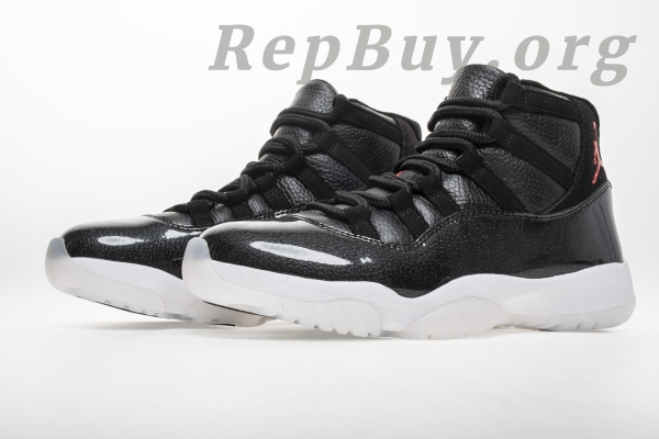 Top Version Air Jordan 11 Retro 72-10 378037-002 - 图片 6