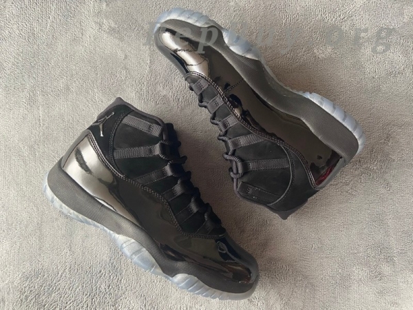 Top Version Air Jordan 11 Retro Cap and Gown 378037-005 - 图片 10