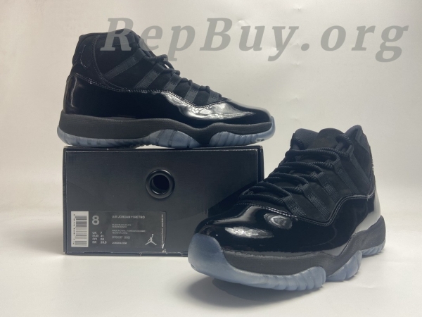 Top Version Air Jordan 11 Retro Cap and Gown 378037-005 - 图片 21