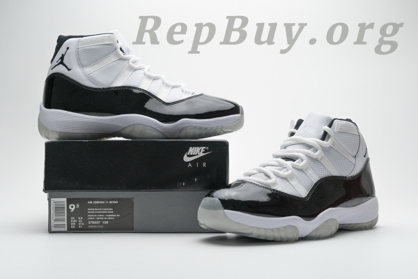 Top Version Air Jordan 11 Retro Concord (2018) 378037-100 - Image 26