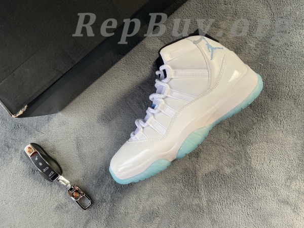 Top Version Air Jordan 11 Retro Legend Blue 378037-117 - 图片 4
