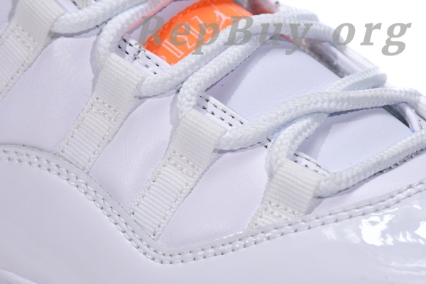 Top Version  Air Jordan 11 Retro Low Citrus (2021) (W) AH7860-139 - 图片 15