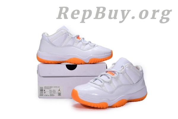 Top Version  Air Jordan 11 Retro Low Citrus (2021) (W) AH7860-139 - 图片 20