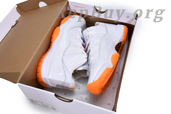 Top Version  Air Jordan 11 Retro Low Citrus (2021) (W) AH7860-139 - 图片 19