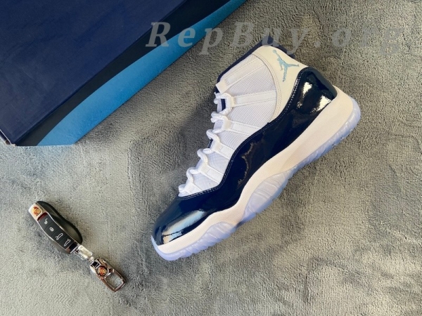 Top Version Air Jordan 11 Retro UNC Win Like 82 378037-123 - 图片 4