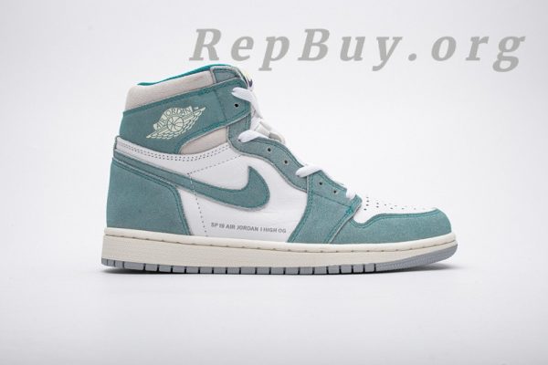 Top Version Air Jordan 1 Retro High Turbo Green 555088-311 - 图片 3