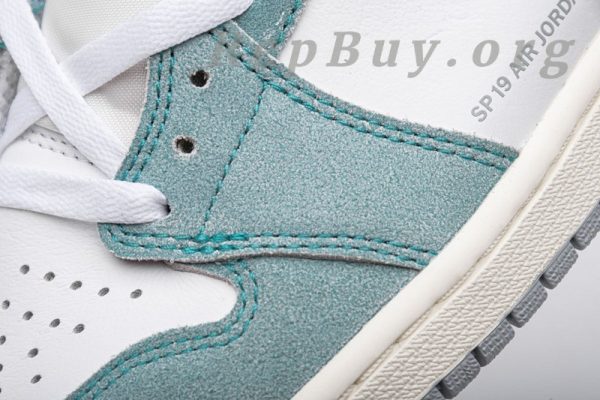 Top Version Air Jordan 1 Retro High Turbo Green 555088-311 - 图片 9