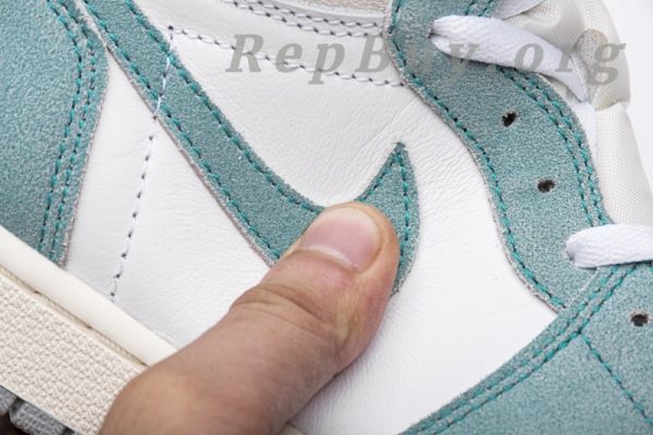 Top Version Air Jordan 1 Retro High Turbo Green 555088-311 - 图片 13