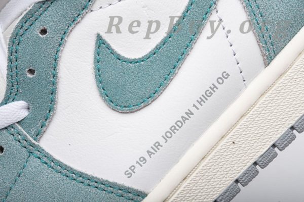 Top Version Air Jordan 1 Retro High Turbo Green 555088-311 - 图片 10
