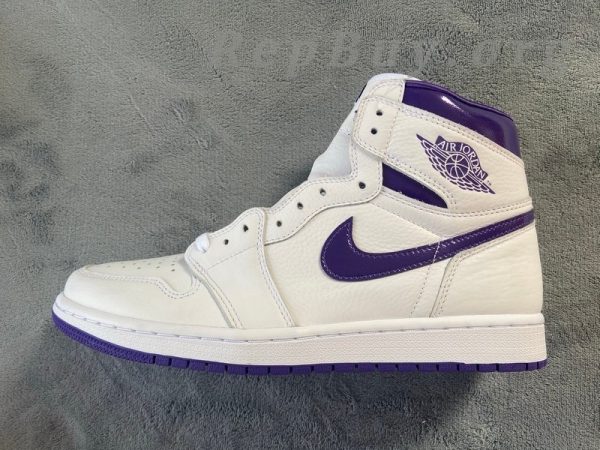 Top Version Air Jordan 1 Court Purple CD0461-151 - 图片 5