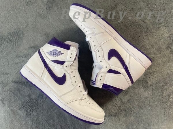 Top Version Air Jordan 1 Court Purple CD0461-151 - 图片 2