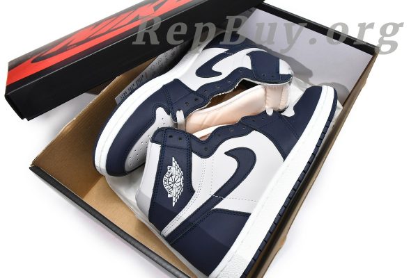 Top Version Air Jordan 1 High 85 Georgetown BQ4422-400 - Image 17