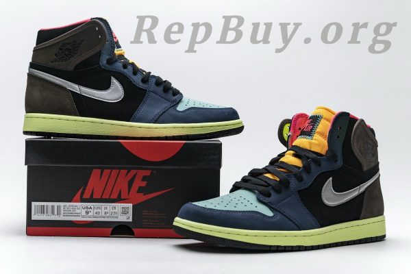 Top Version Air Jordan 1 Retro High Tokyo Bio Hack 555088-201 - Image 26