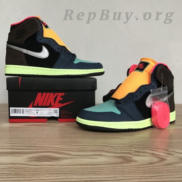 Top Version Air Jordan 1 Retro High Tokyo Bio Hack 555088-201 - 图片 13